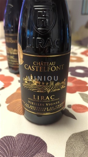 Thung lũng Rhône Lirac Château Castelfont Vieilles Vignes 2023