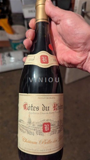 Valle del Ródano Côtes del Ródano Château Belle des Lières 2008