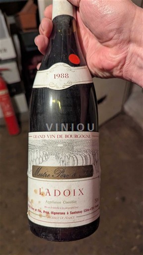 Bourgogne Ladoix Mestre Père et Fils 1988