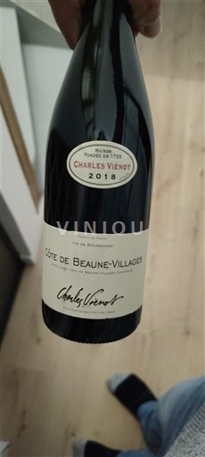 Borgoña Côte de Beaune Villages Charles Vienot 2018