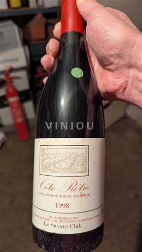 Vallée du Rhône Côte-rôtie Le Savour Club 1998