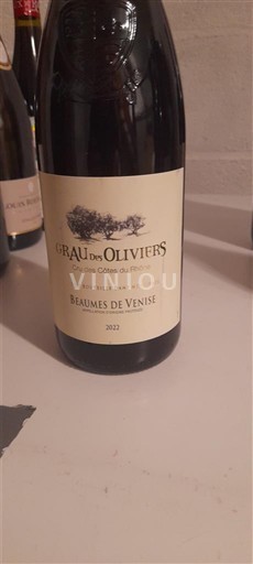 Thung lũng Rhône Beaumes de Venise Grau des Oliviers 2022