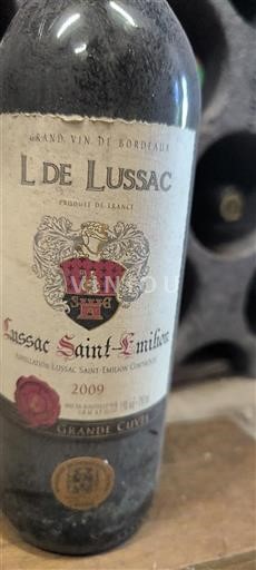 Bordeaux Lussac-saint-émilion L de Lussac Grande 2009