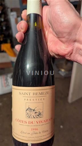 Rhône Valley Côtes-du-Vivarais Saint Remeze Prestige 1996