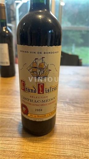 Bordeaux Listrac-Médoc Grand Listrac Sélection 2004