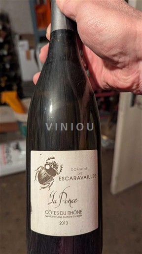 Rhône Valley Côtes-du-Rhône Domaine Des Escaravailles La Ponce 2013
