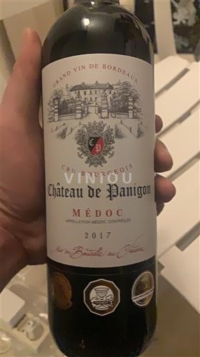 Bordeaux Médoc Cru Bourgeois Château Panigon 2017