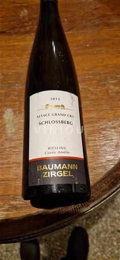 Alsace Không được chỉ định Grand Cru Baumann-Zirgel Amélie 2015