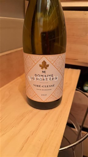 Bourgogne Viré-clessé Domaine Mont Épin 2021