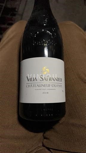 Rhône Valley Châteauneuf-du-Pape Villa Safranier 2018