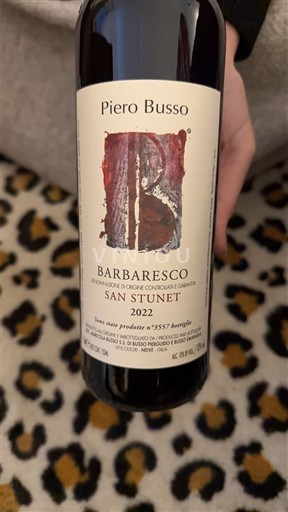Piemonte Barbaresco Piero Busso San Stunet 2022