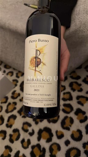 Piemonte Barbaresco Piero Busso Gallina 2021