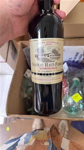 Vin Rouge sec Château Haut Florin 2020 France Bordeaux AOC