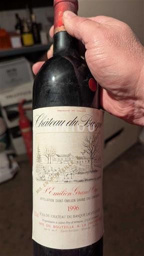 Bordeaux Saint-Émilion Grand Cru Château Basque 1996
