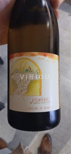 Loire-dalen Jasnières Christine de Mianville Chant du Vent 2020