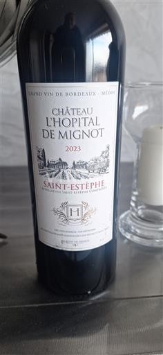 Burdeos Saint-Estèphe Château L'Hopital de Mignot 2023