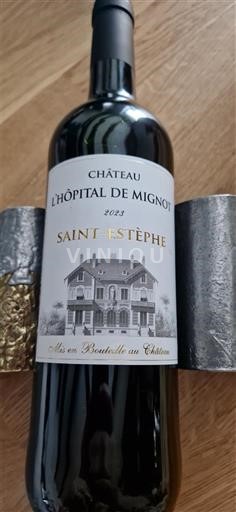 Bordo Сен-Тестеф Château L'Hopital de Mignot 2023
