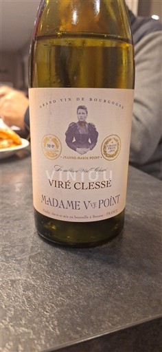 Borgogna Viré-clessé Madame Veuve Point Tradition Vieilles Vignes 2022