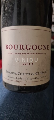 Burgundsko Domaine Christian Clerget 2011