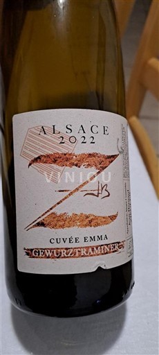 Alsasko Gewürztraminer Jean-Bernard Ziegler Emma 2022