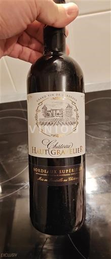 Bordeaux Bordeaux Supérieur Château Haut Gravier Không niên vụ