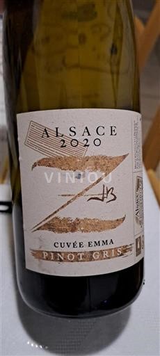 Alsasko Rulandské šedé Jean-Bernard Ziegler Emma 2020