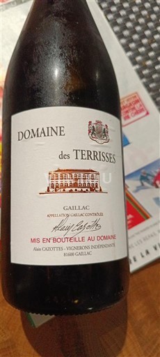 Sydväst Gaillac Domaine Des Terrisses Icke årgångsbetecknad