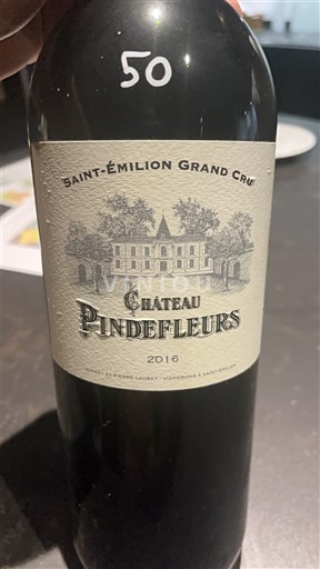 Bordeaux Saint-Émilion Grand Cru Grand Cru Château Pindefleurs 2016