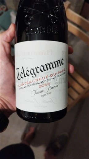 Rhône-dalen Châteauneuf-du-Pape Domaine Vieux Télégraphe Télégramme 2023
