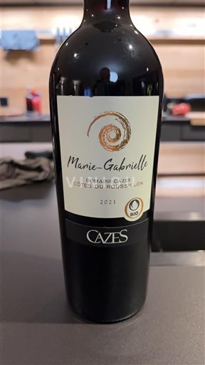 Roussillon Côtes-du-Roussillon Domaine Cazes Marie-Gabrielle 2021