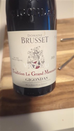Рона долина Gigondas Domaine Brusset Tradition Le Grand Montmirail 2020