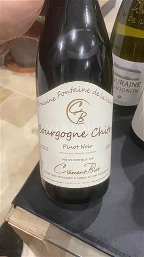 Bourgogne Bourgogne Chitry Domaine Fontaine de la Vouge 2022
