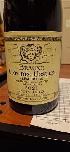 Burgundsko Beaune Premier Cru Louis Jadot Clos des Ursules 2021