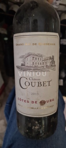 Burdeos Côtes-de-bourg Château Coubet 2015