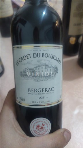 Sydvestfrankrig Bergerac Le Cadet du Bouscarel 2021