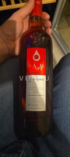 Languedoc Corbières Domaine La Combe Grande Le Rosé 2010