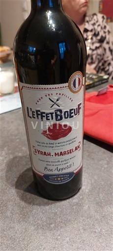 Languedoc a Roussillon Pays d'Oc L'Effet Boeuf Neročník