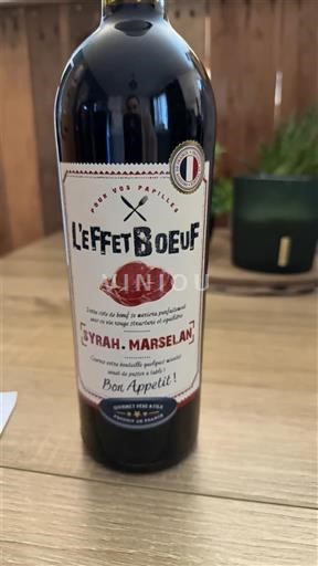 Languedoc et Roussillon Pays d'oc L'Effet Boeuf Non Millésimé