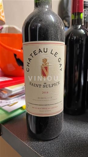 Bordeaux Château Le Gay de Saint Sulpice 2014