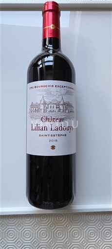 Bordeaux Saint-Estèphe AOC Château Lilian Ladouys 2018