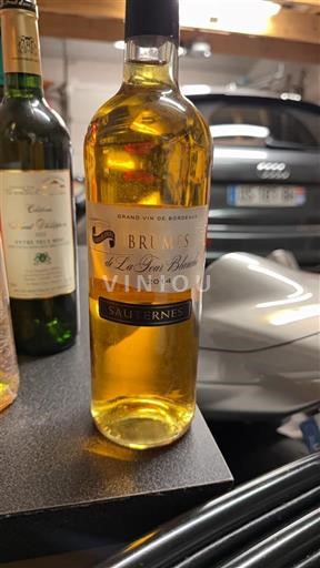 Bordeaux Sauternes Château La Tour Blanche Brumes de La Tour Blanche 2014