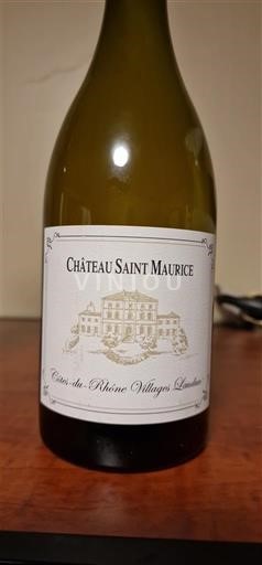 Thung lũng Rhône Không được chỉ định Château Saint Maurice 2020