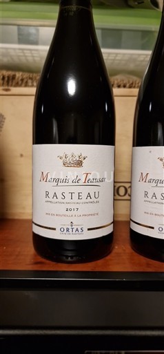 Údolí Rhôny Rasteau Marquis de Teausar 2017