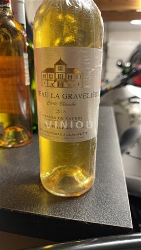 Bordeaux Graves-de-vayres Château La Graveliere Blanche 2018