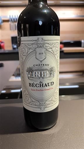 Bordéus Saint-Émilion Grand Cru Grand Cru Château Béchaud 2019