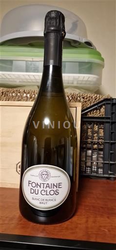 Thung lũng Rhône Không được chỉ định Fontaine du Clos Blanc de Blancs Brut 2016