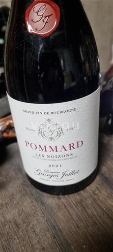 Borgonha Pommard Domaine Georges Joillot Les Noizons 2021