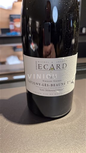 Borgoña Savigny-lès-Beaune Premier Cru Domaine Michel & Joanna Ecard Les Serpentières Vieilles Vignes 2011