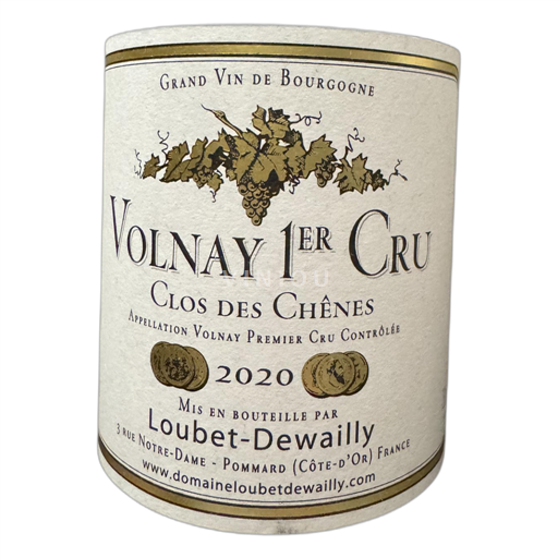 Burgundija Ni doloceno Loubet-Dewailly Clos des Chênes 2020
