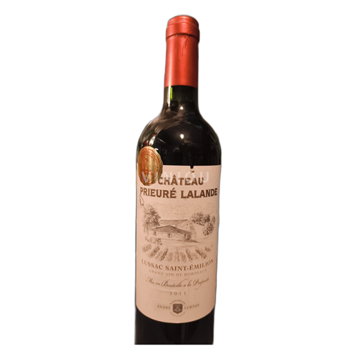 Bordeaux Lalande-de-pomerol Château Prieuré Lalande LUSSAC SAINT-ÉMILION Médaille Bronze 2013 2011